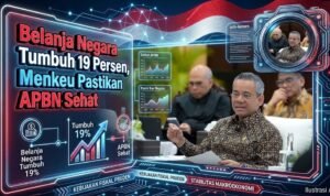 Belanja Negara Tumbuh 19